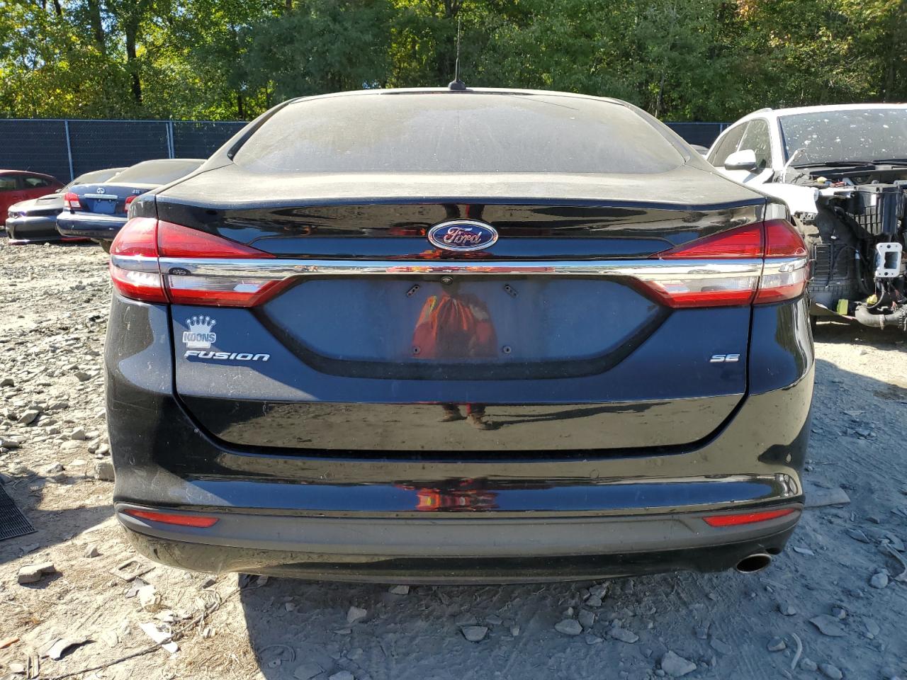 2017 Ford Fusion Se VIN: 3FA6P0H76HR197930 Lot: 91328755