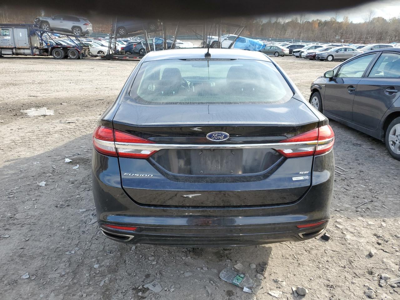 2017 Ford Fusion Se VIN: 3FA6P0T95HR101195 Lot: 78447614