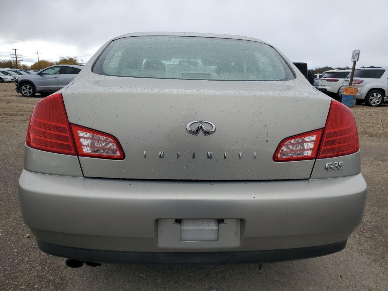 2003 Infiniti G35 VIN: JNKCV51E53M323168 Lot: 78861934