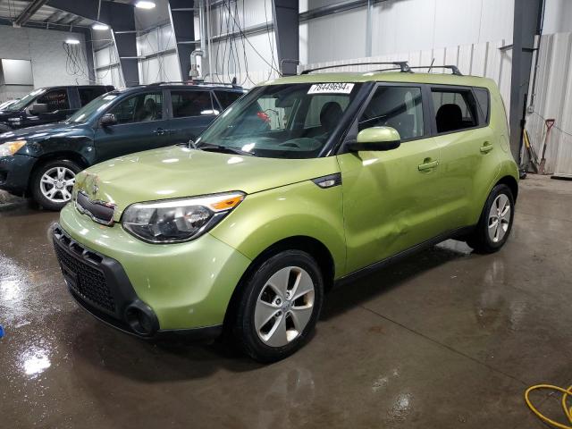  KIA SOUL 2014 Зелений