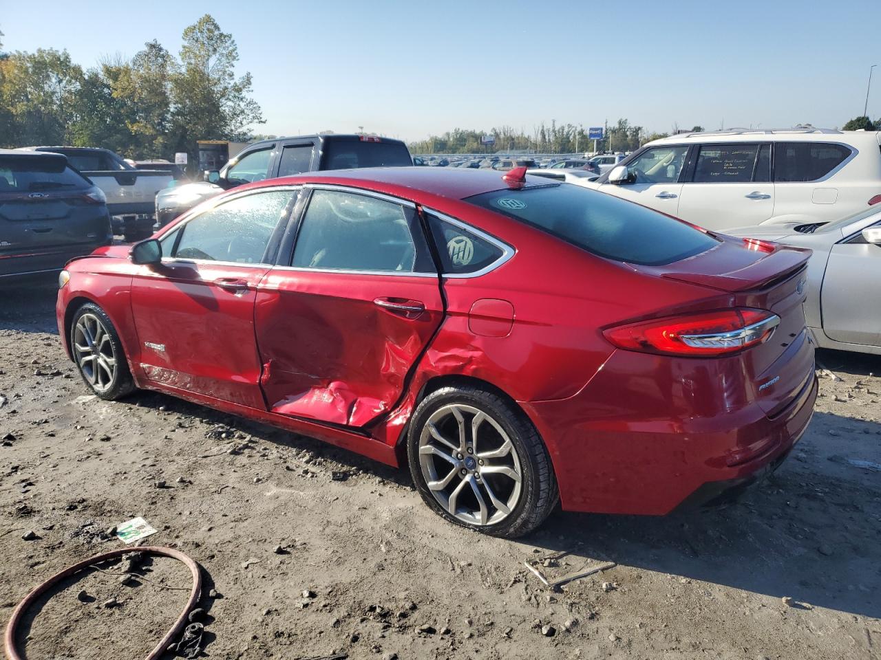 3FA6P0RU6KR235393 2019 Ford Fusion Titanium