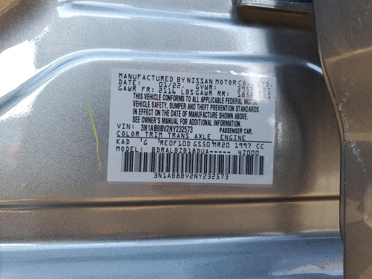 2022 Nissan Sentra - Image 14