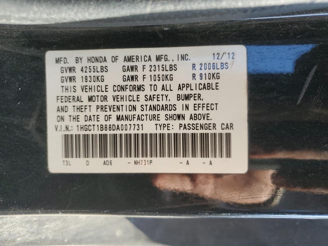2013 Honda Accord - Image 12
