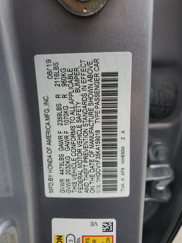 2019 Honda Accord - Image 12