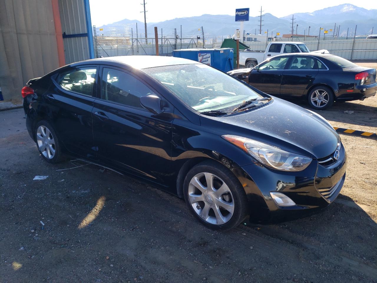 VIN KMHDH4AEXDU003025 2013 HYUNDAI ELANTRA no.4