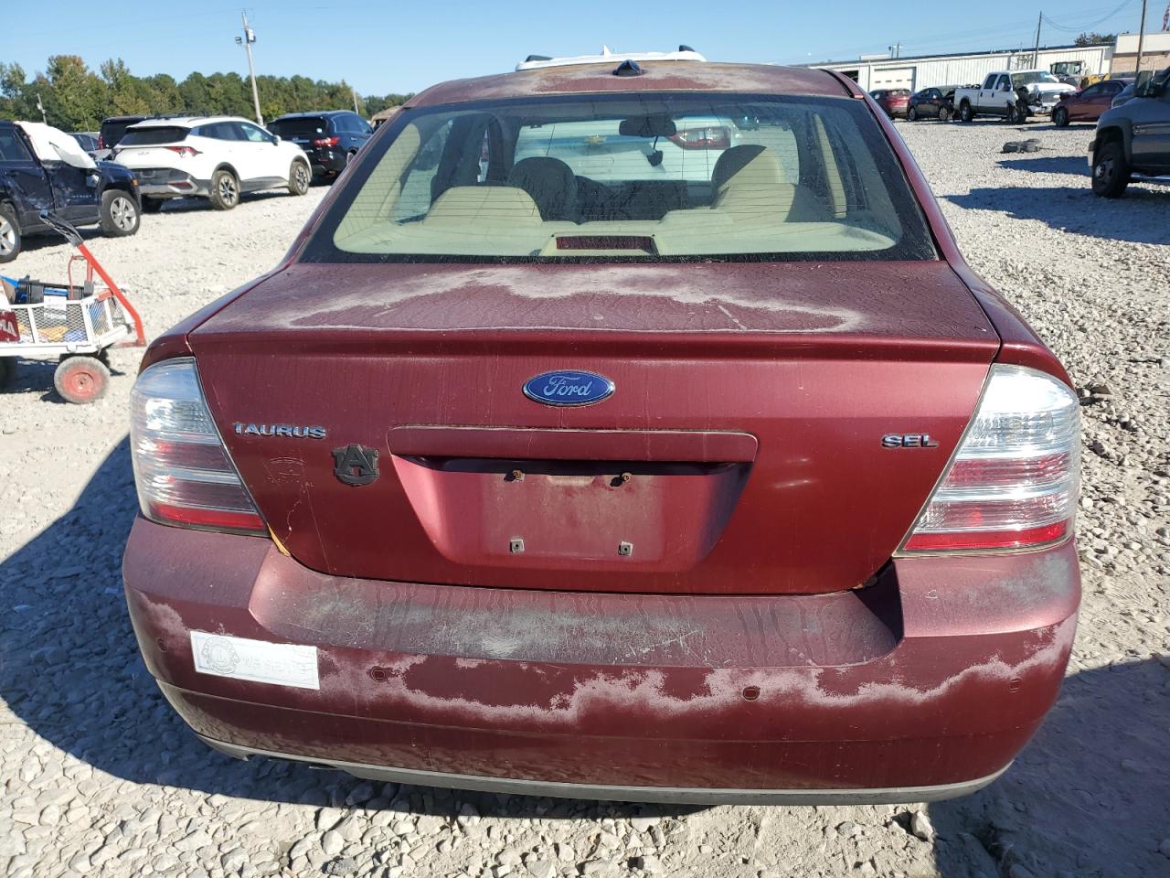 2008 Ford Taurus Sel VIN: 1FAHP24W68G118393 Lot: 89123265