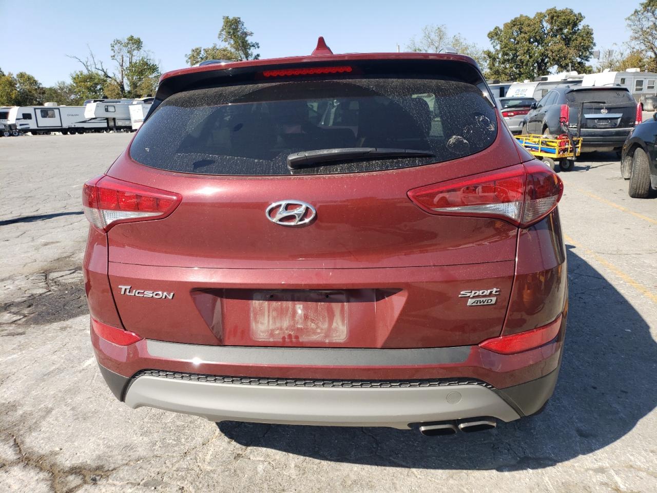 2018 Hyundai Tucson Sport VIN: KM8J3CAL4JU796506 Lot: 74994484