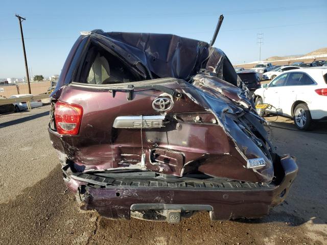  TOYOTA SEQUOIA 2012 Fioletowy