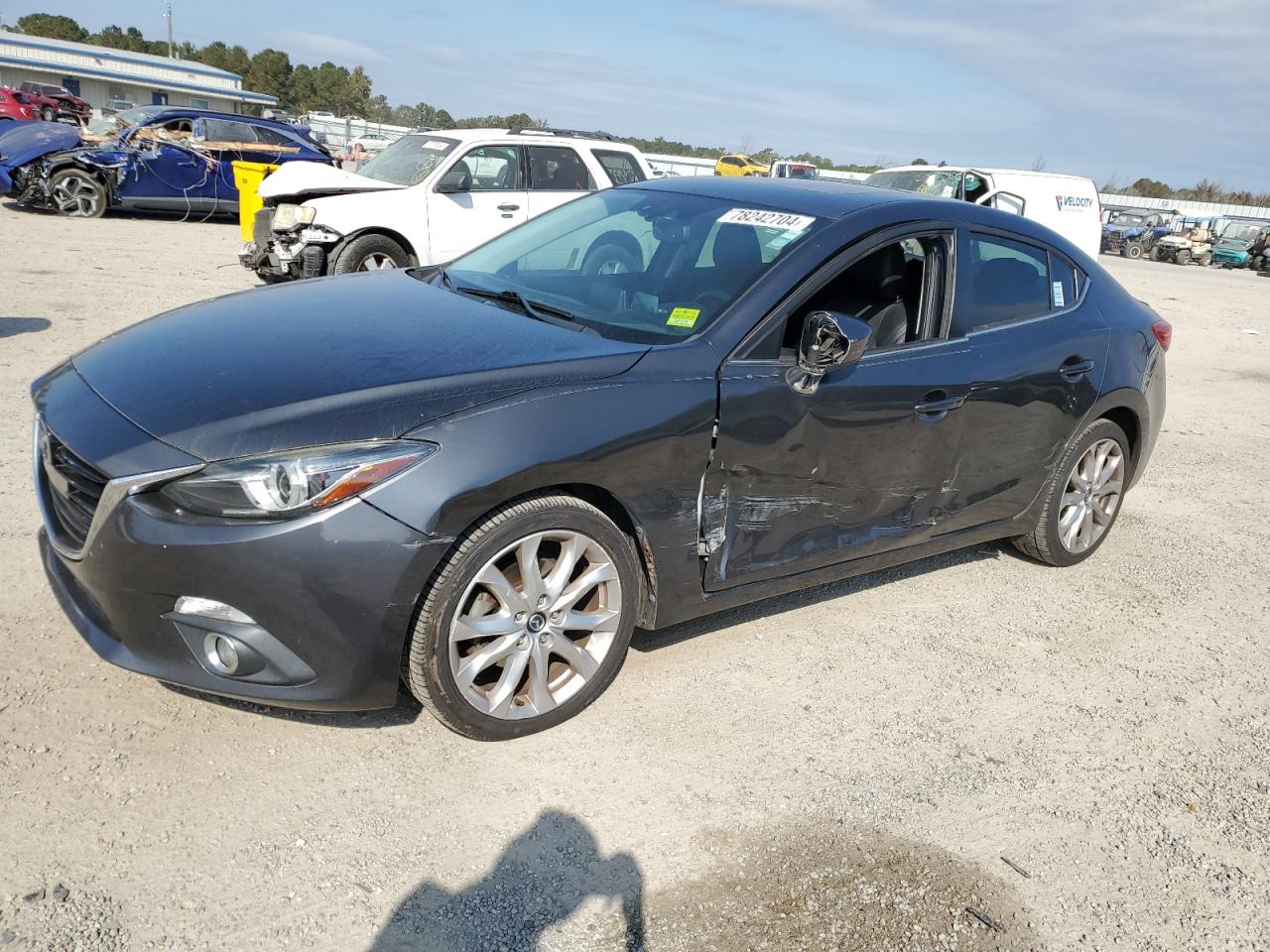 2015 Mazda 3 Grand Touring VIN: JM1BM1W36F1250334 Lot: 78242704