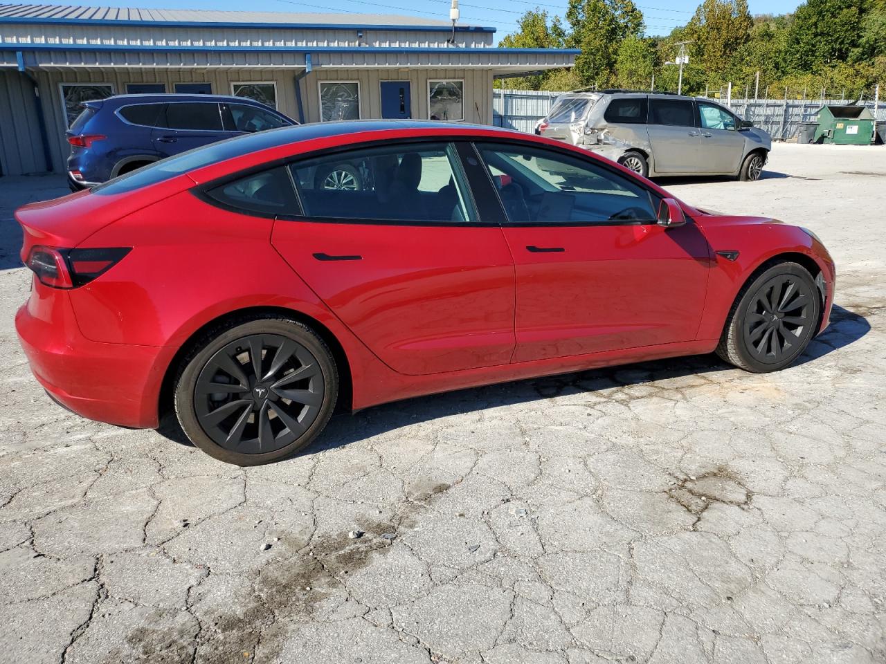 VIN 5YJ3E1EAXMF861389 2021 TESLA MODEL 3 no.3