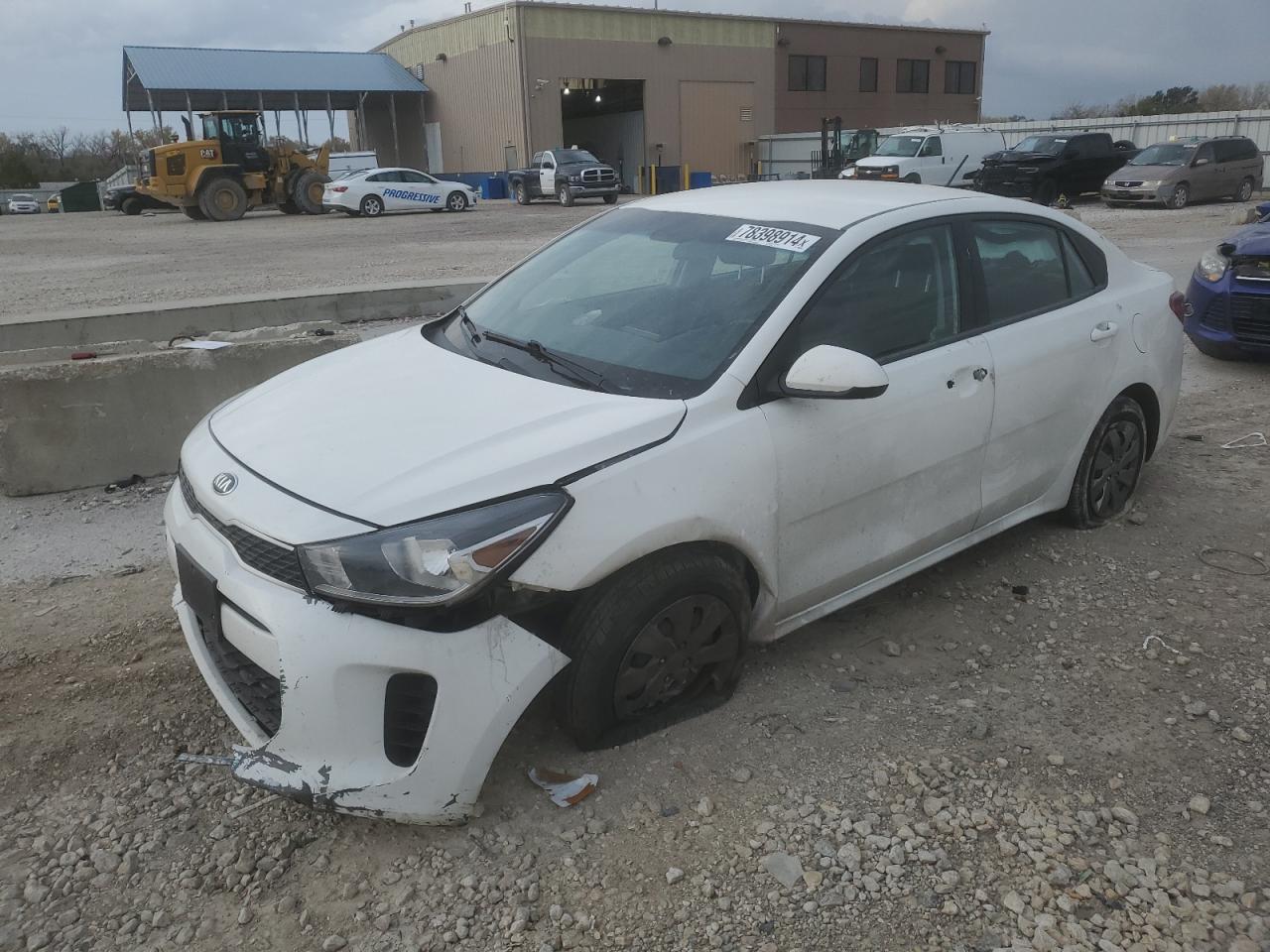 2020 Kia Rio Lx на продаже в Kansas City, KS - Vandalism