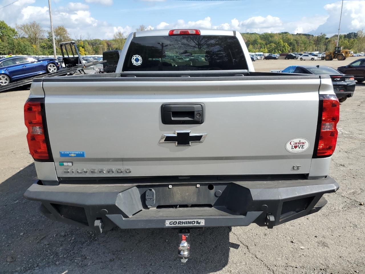 3GCUKREC9HG346588 2017 Chevrolet Silverado K1500 Lt