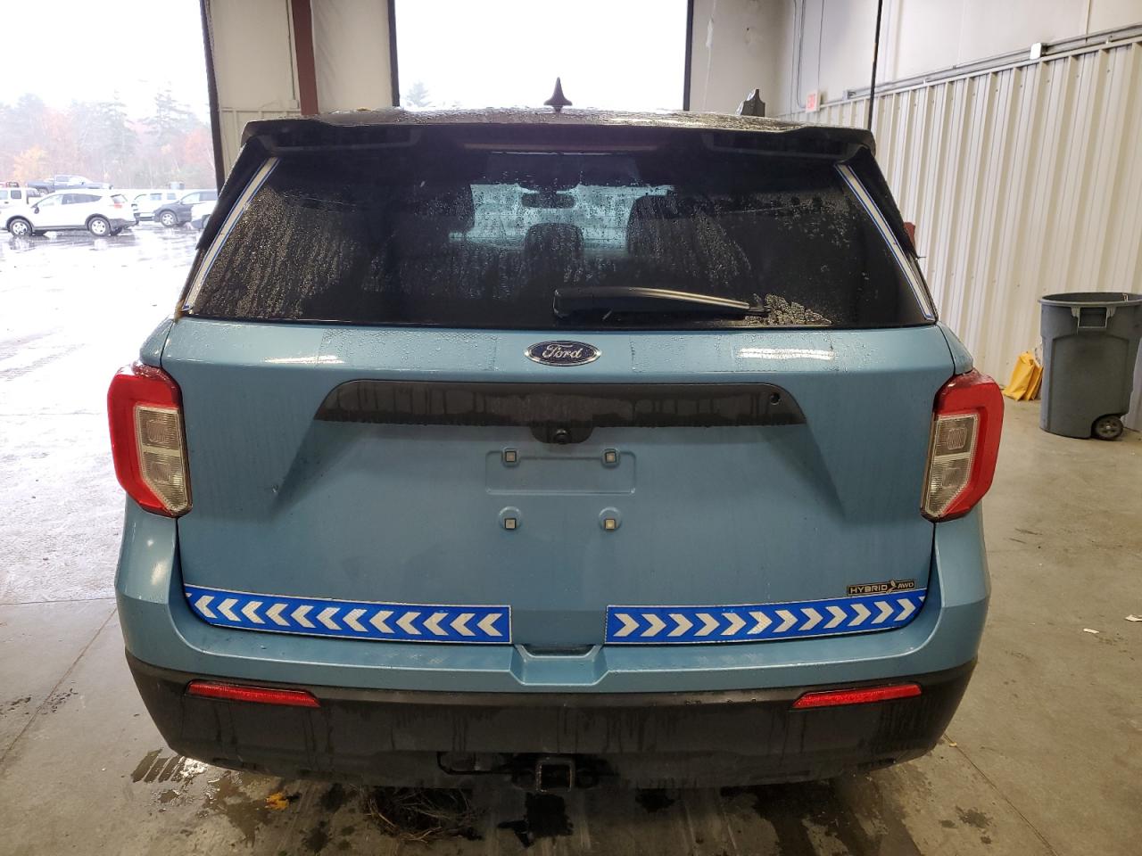 2022 Ford Explorer Police Interceptor VIN: 1FM5K8AW1NNA09765 Lot: 71442844