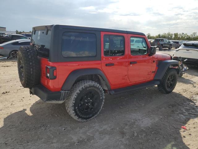  JEEP WRANGLER 2022 Червоний