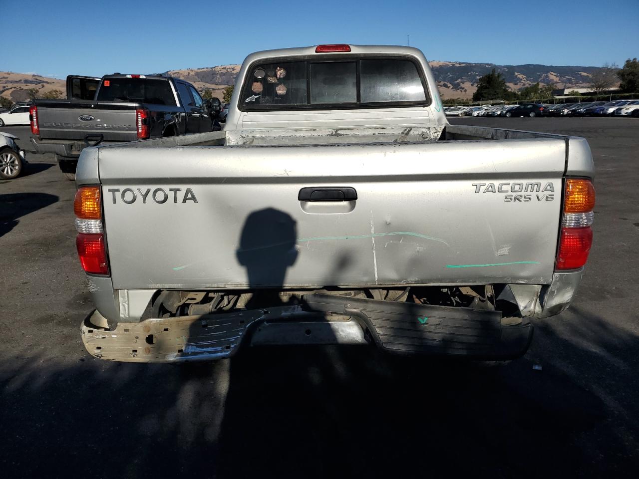 2004 Toyota Tacoma Xtracab VIN: 5TEWN72N34Z361273 Lot: 76913874