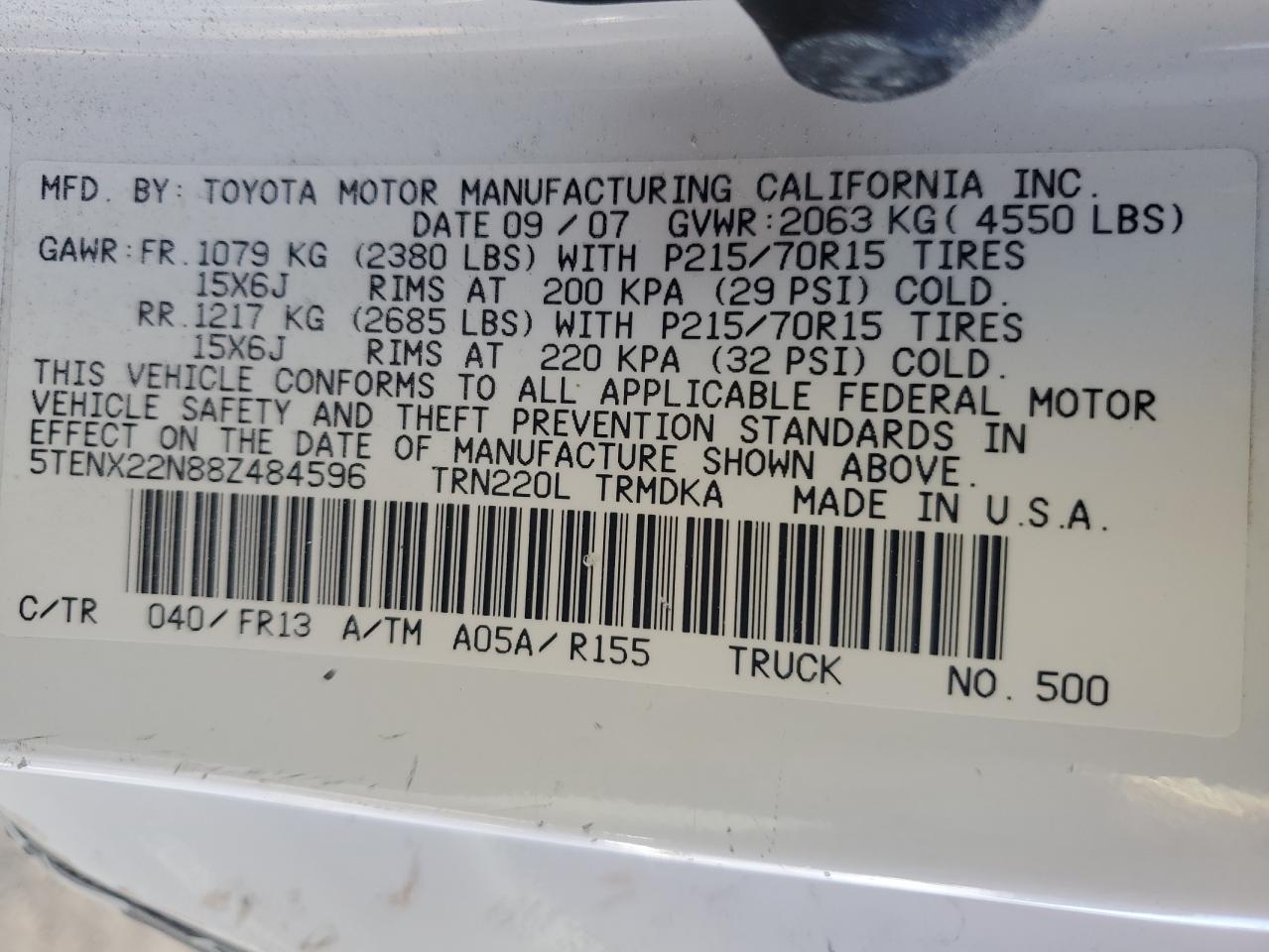 2008 Toyota Tacoma - Image 12