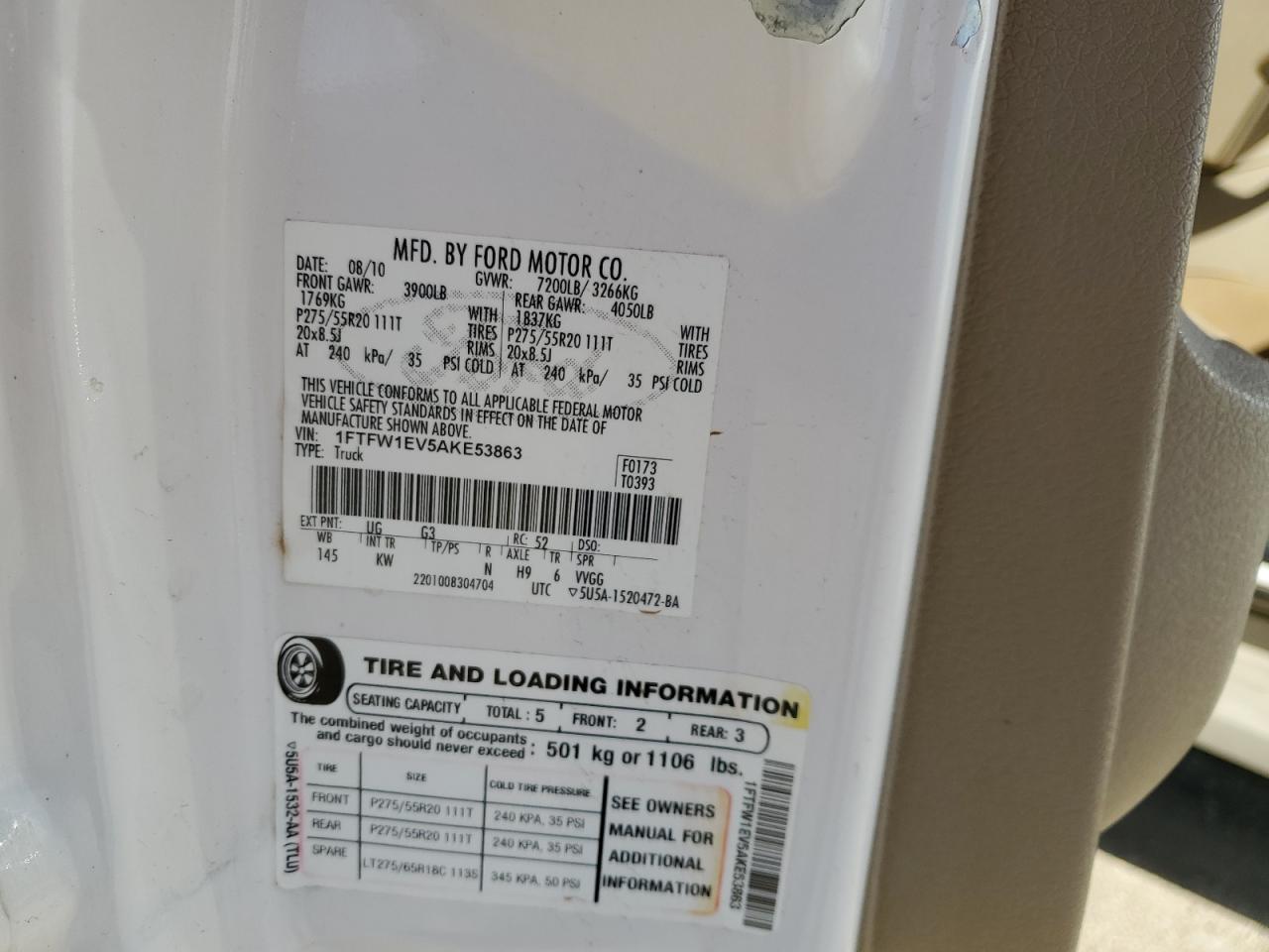 2010 Ford F-150 - Image 12