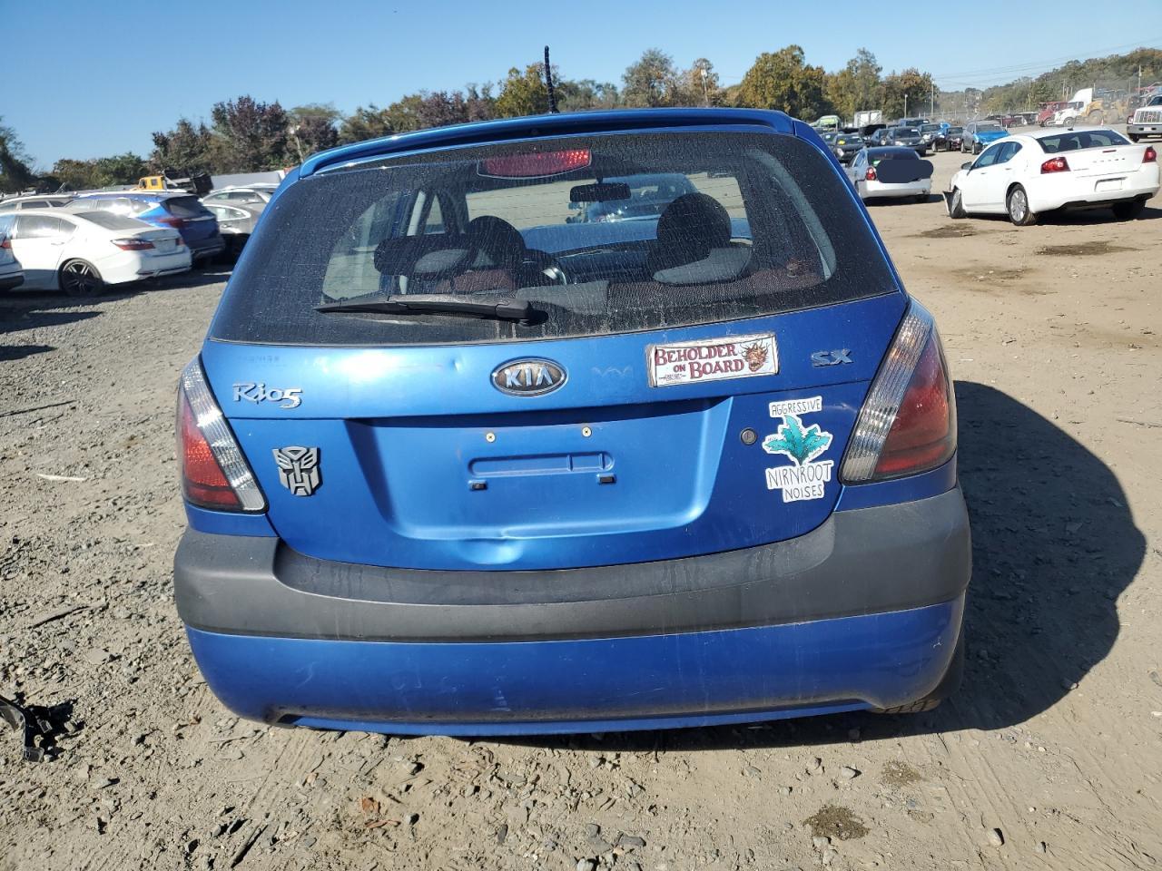 2008 Kia Rio 5 Sx VIN: KNADE163186313641 Lot: 77747584