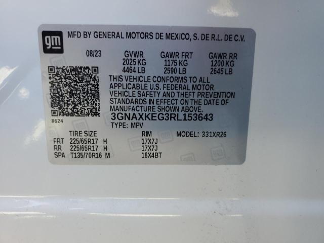 3GNAXKEG3RL153643 Chevrolet Equinox LT 14