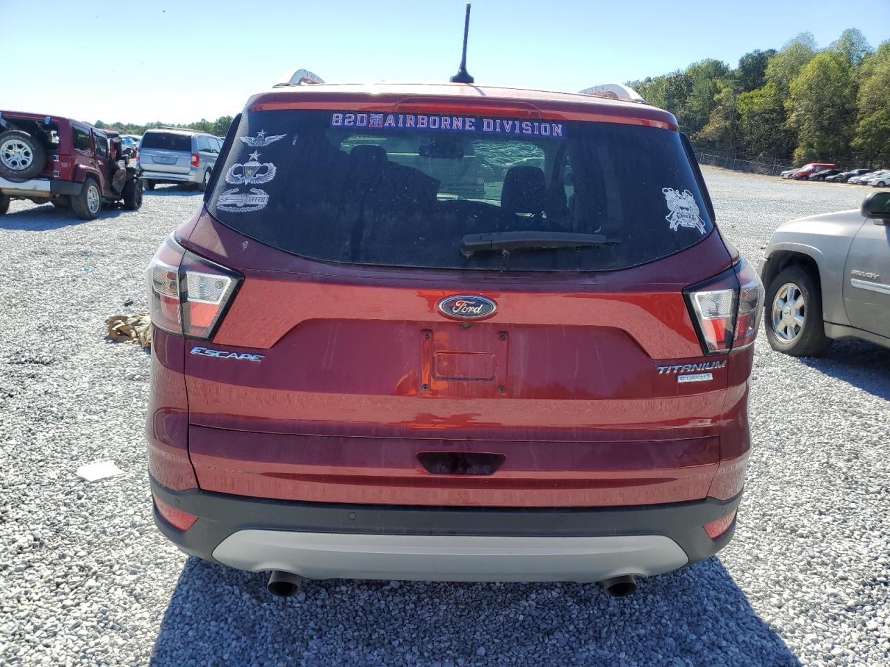 2018 Ford Escape Titanium VIN: 1FMCU0J97JUA08617 Lot: 76567054