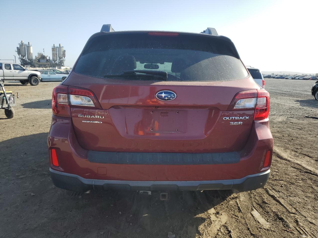 VIN 4S4BSENC3F3327966 2015 SUBARU OUTBACK no.6