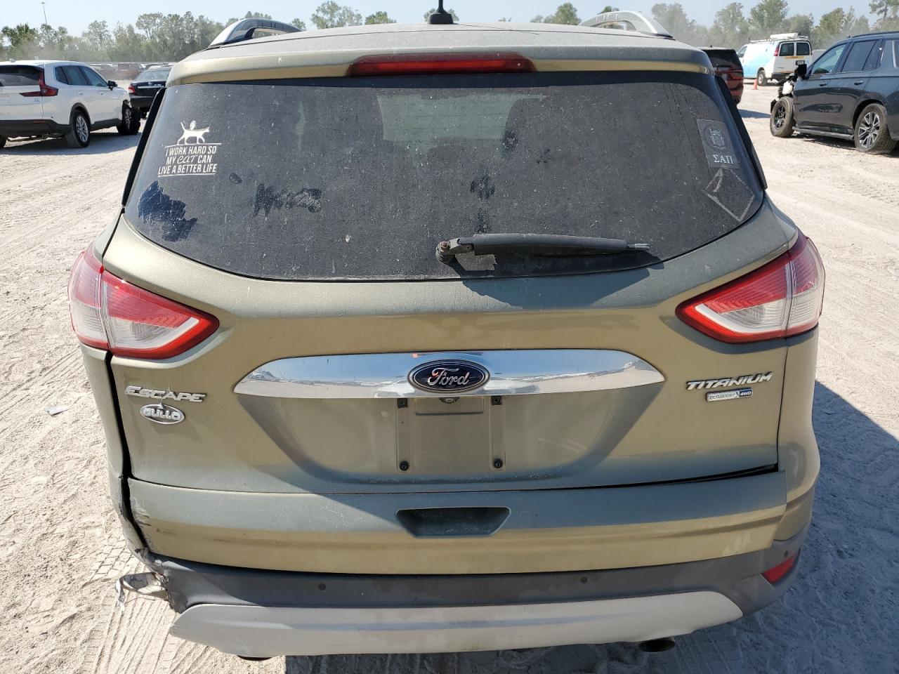 2014 Ford Escape Titanium VIN: 1FMCU9J95EUA07766 Lot: 76121634