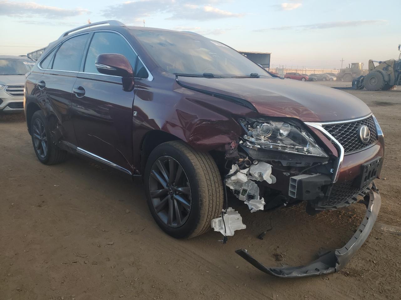 VIN 2T2BK1BA8DC208195 2013 LEXUS RX350 no.4