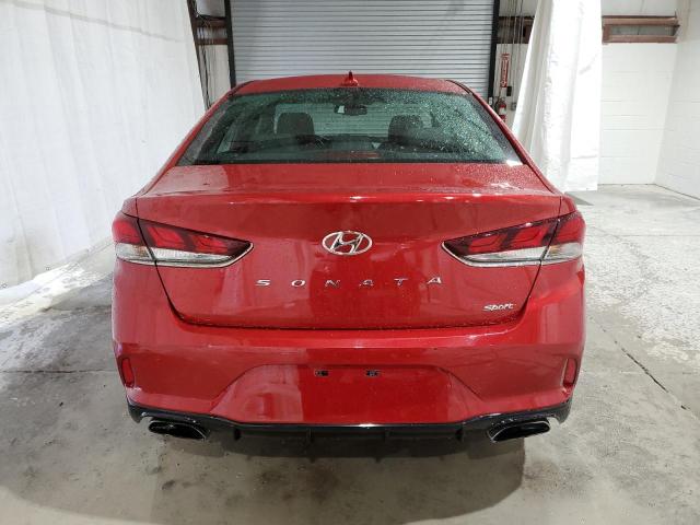  HYUNDAI SONATA 2019 Червоний