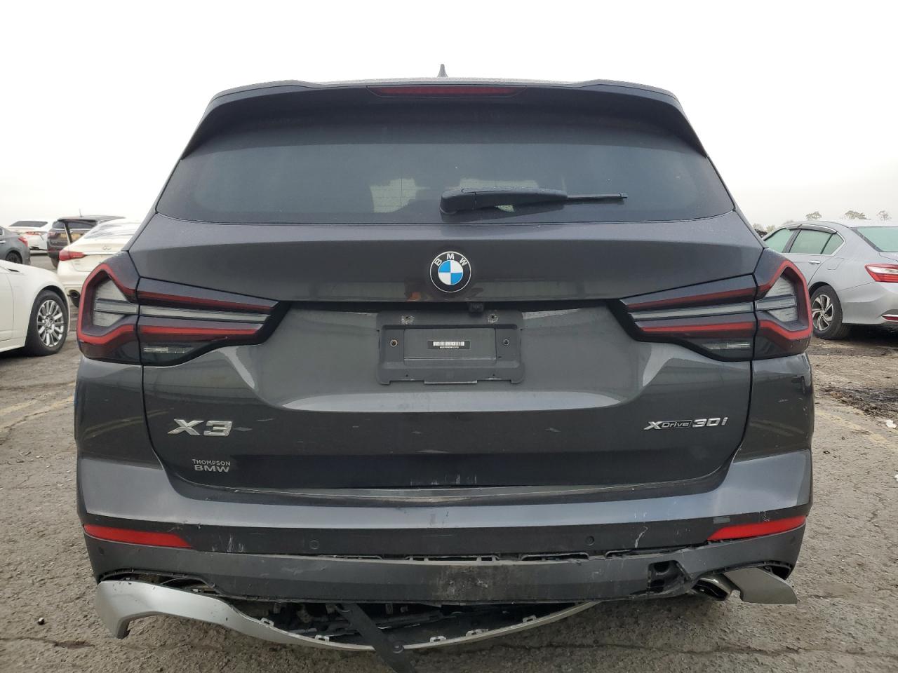 2022 BMW X3 xDrive30I VIN: WBX57DP05NN172715 Lot: 74281714