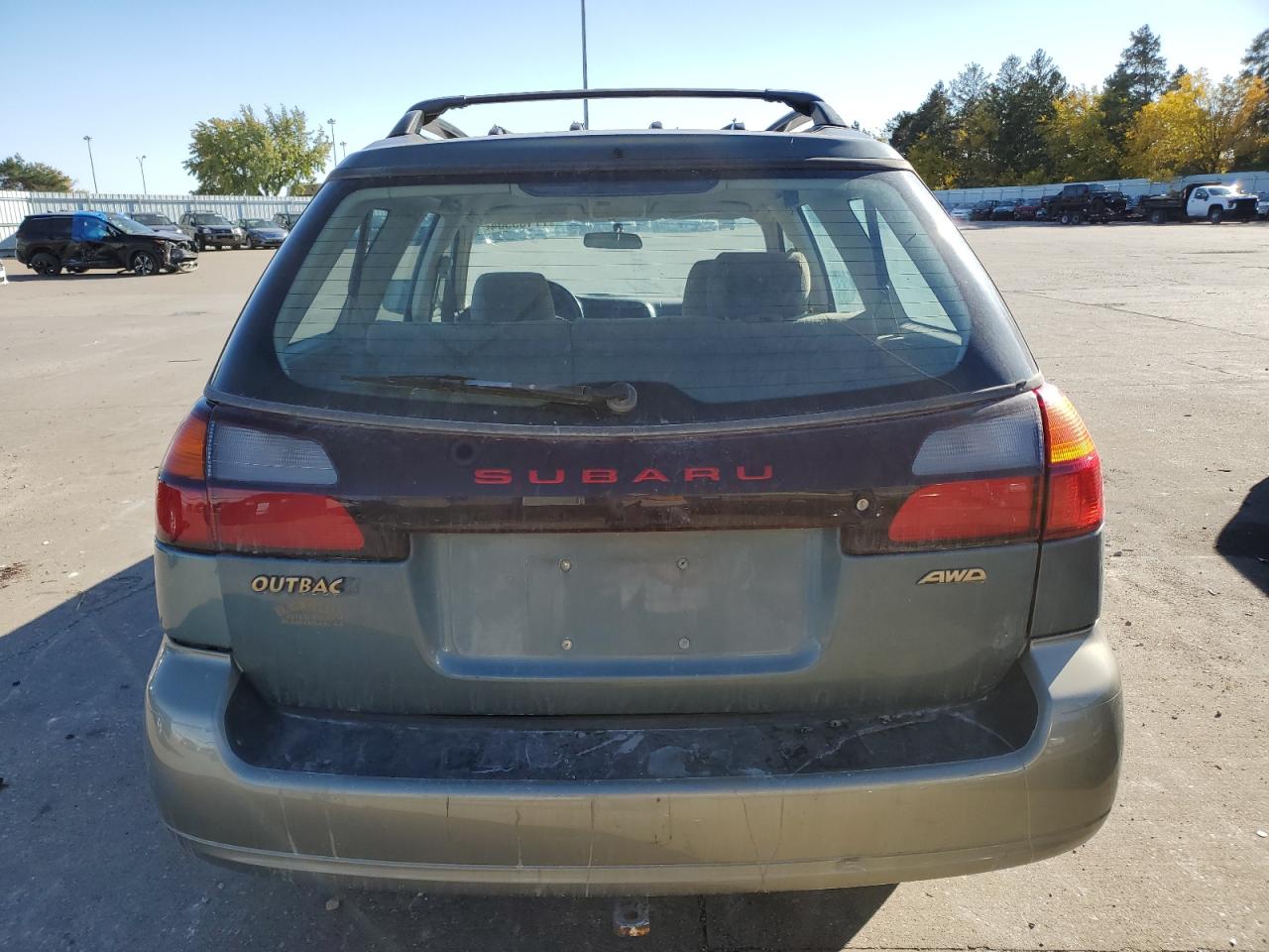 2001 Subaru Legacy Outback Awp VIN: 4S3BH675217679610 Lot: 77155504