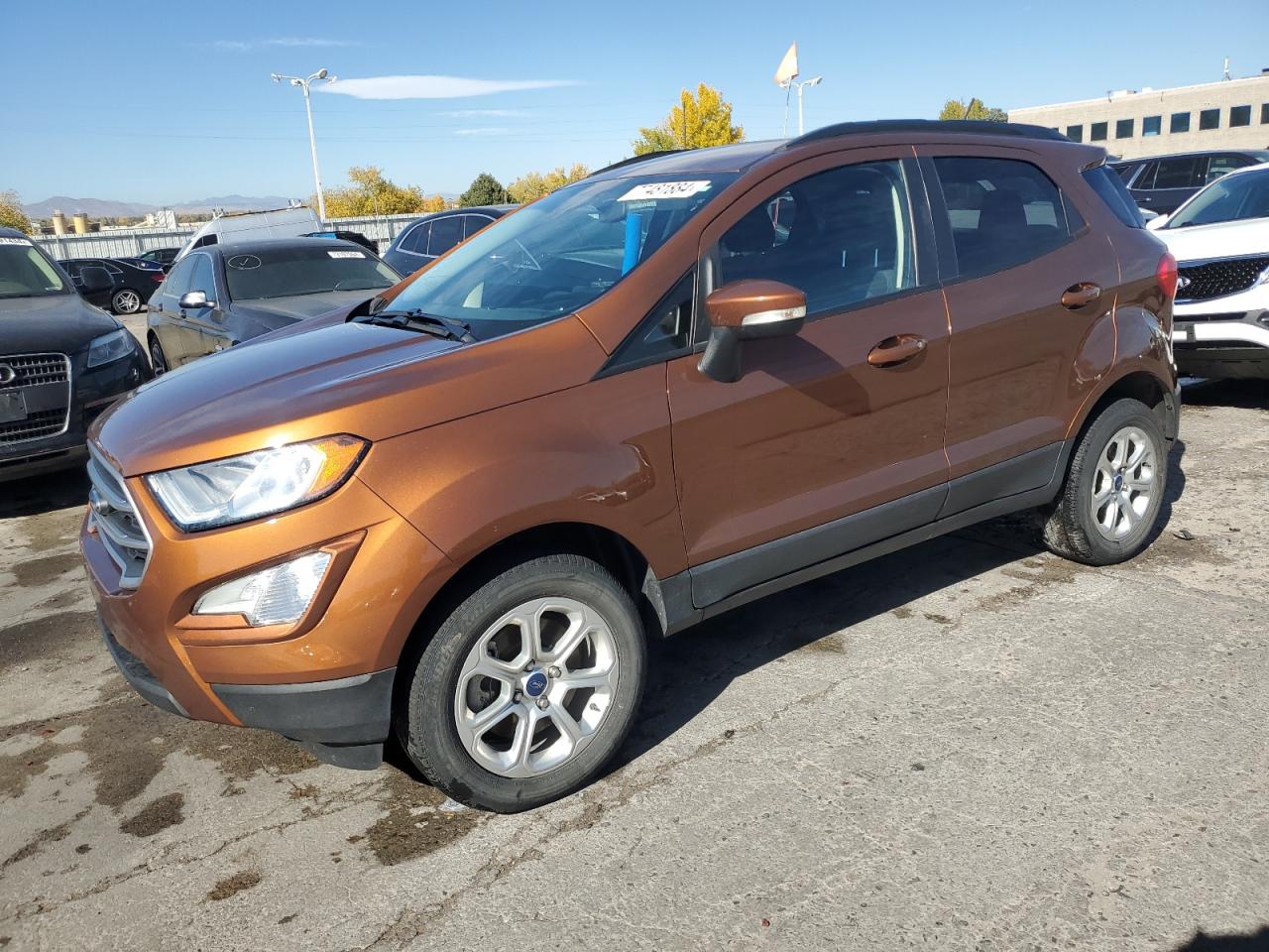 2019 Ford Ecosport Se VIN: MAJ6S3GL7KC257427 Lot: 77481884