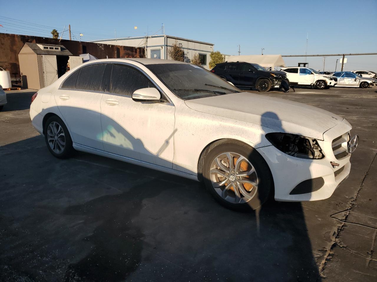 VIN 55SWF4JB7FU069289 2015 MERCEDES-BENZ C-CLASS no.4