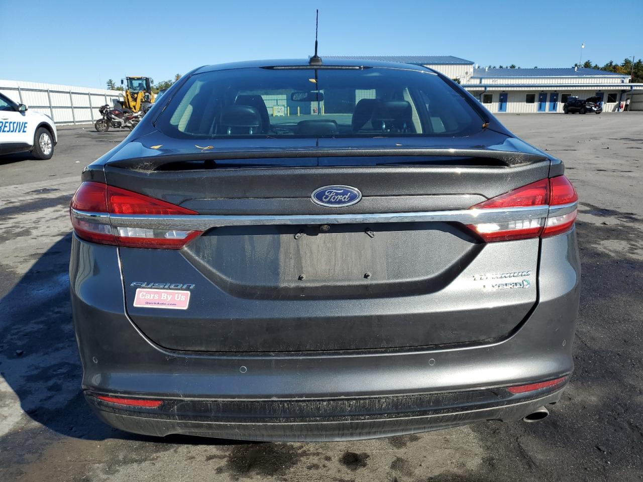 2017 Ford Fusion Titanium Hev VIN: 3FA6P0RU1HR127966 Lot: 74330504