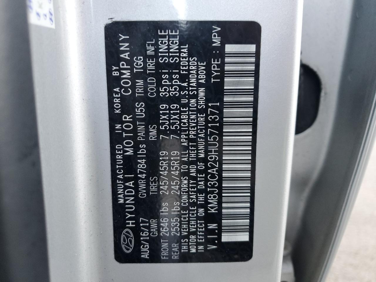2017 Hyundai Tucson - Image 13