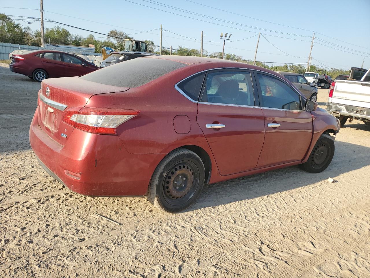 2014 Nissan Sentra S VIN: 3N1AB7AP1EL617617 Lot: 76167874