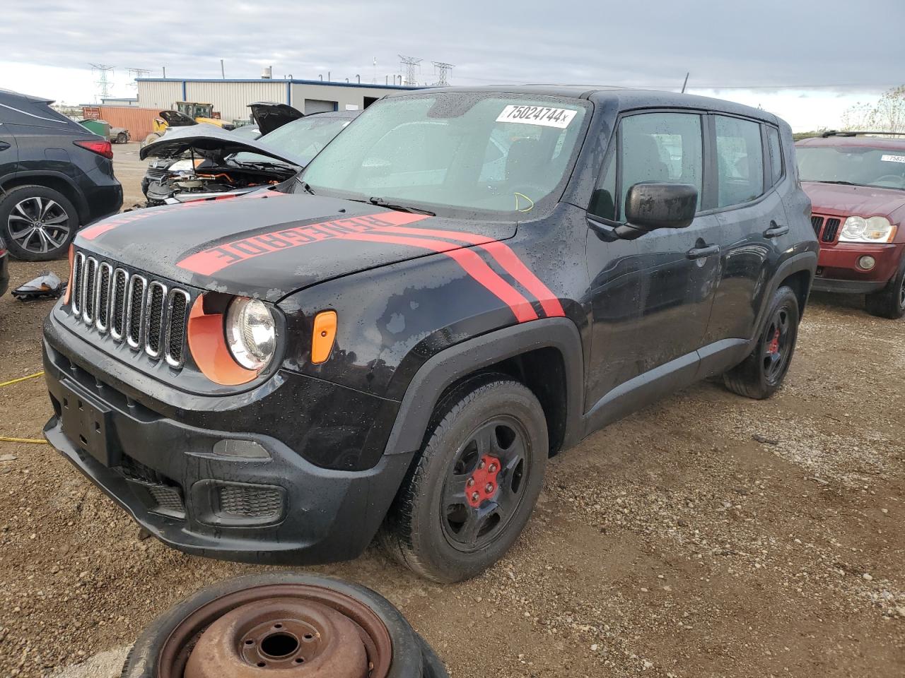 2017 Jeep Renegade Sport VIN: ZACCJAAB5HPE53049 Lot: 75024744