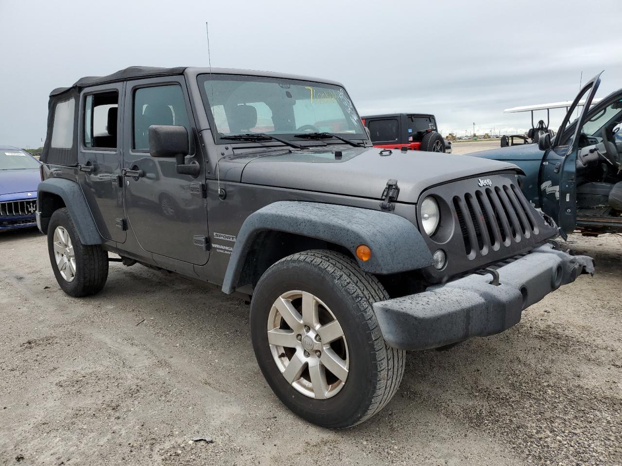 2017 Jeep Wrangler Unlimited Sport VIN: 1C4BJWDGXHL569433 Lot: 74301624