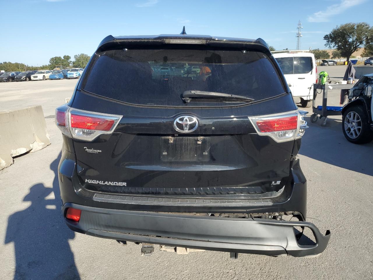 2016 Toyota Highlander Le VIN: 5TDZKRFH1GS156042 Lot: 77504614