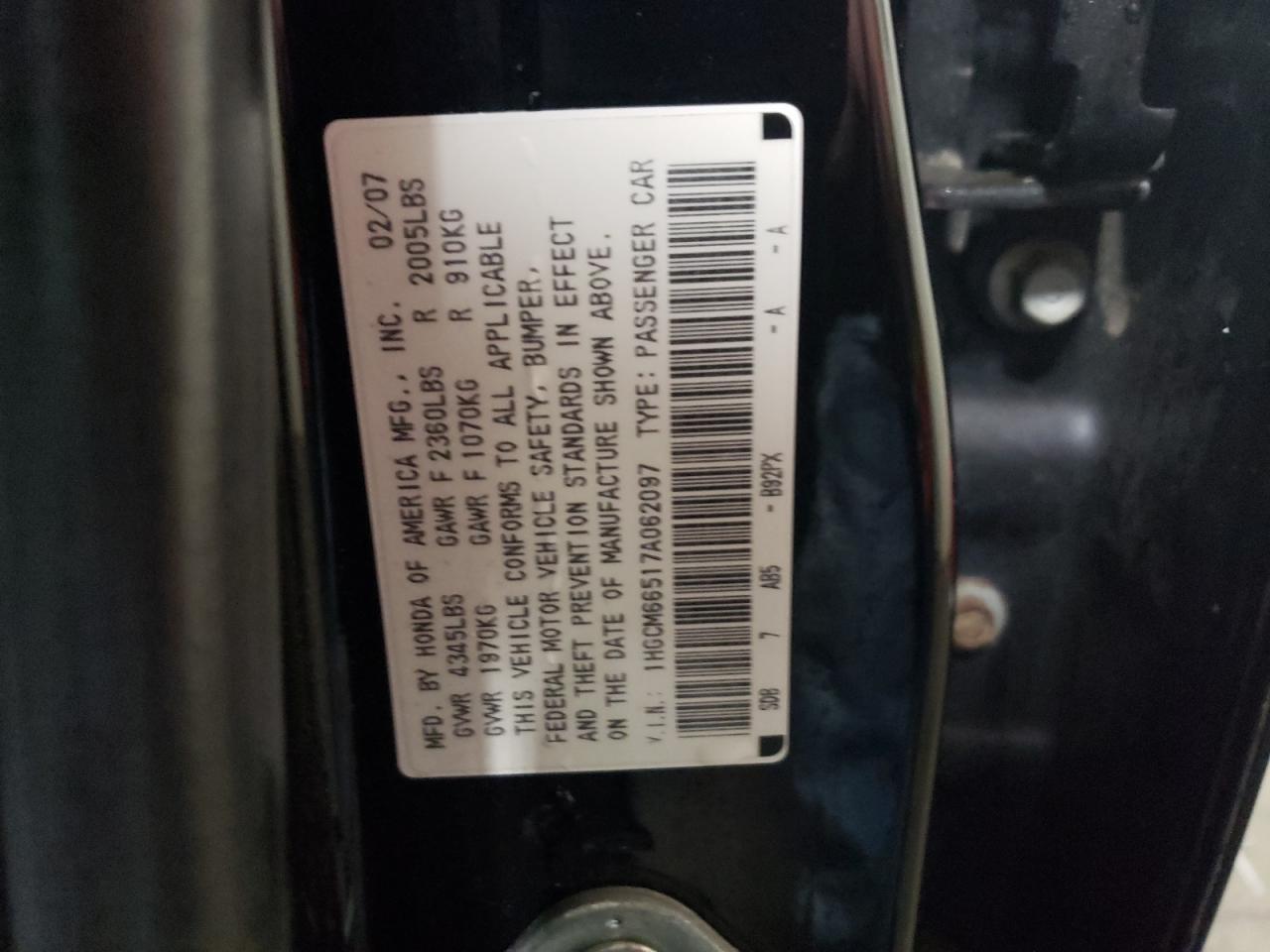 2007 Honda Accord - Image 13