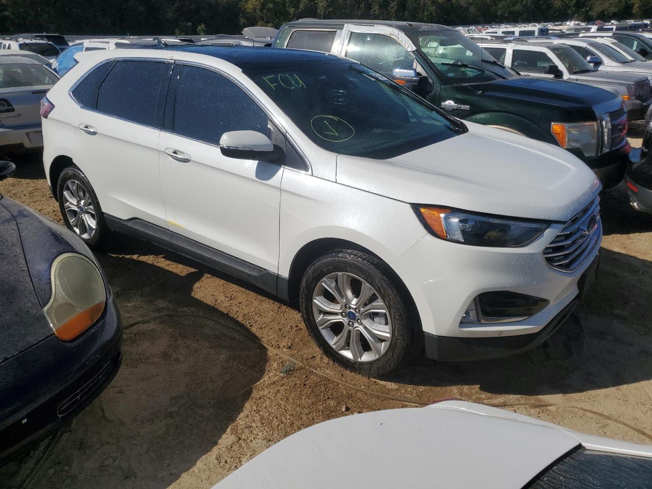 2022 Ford Edge Titanium VIN: 2FMPK4K94NBA71909 Lot: 73996134