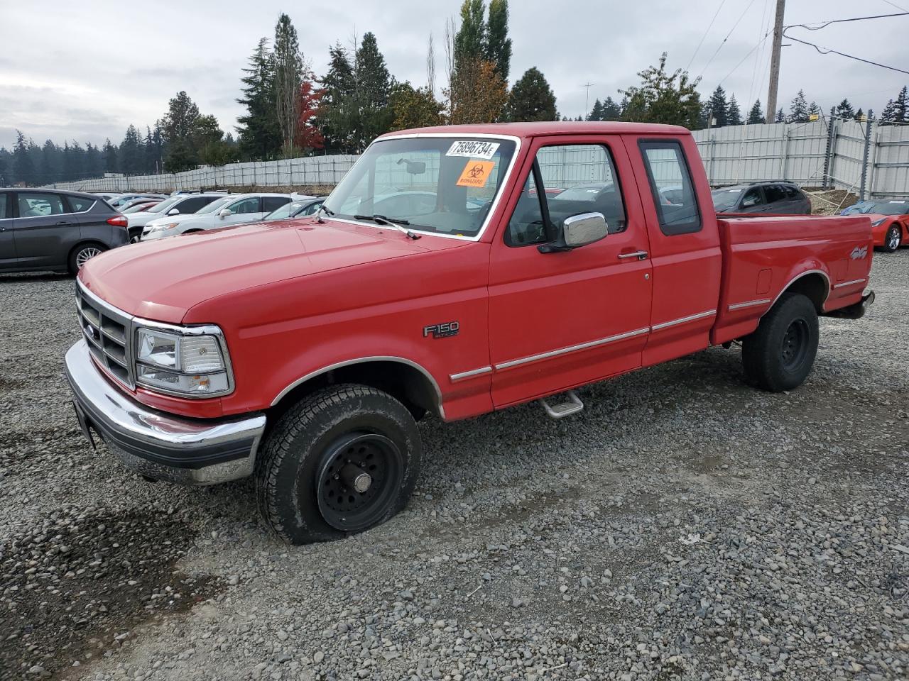 1993 Ford F150 VIN: 1FTEX14N1PKA90772 Lot: 75896734