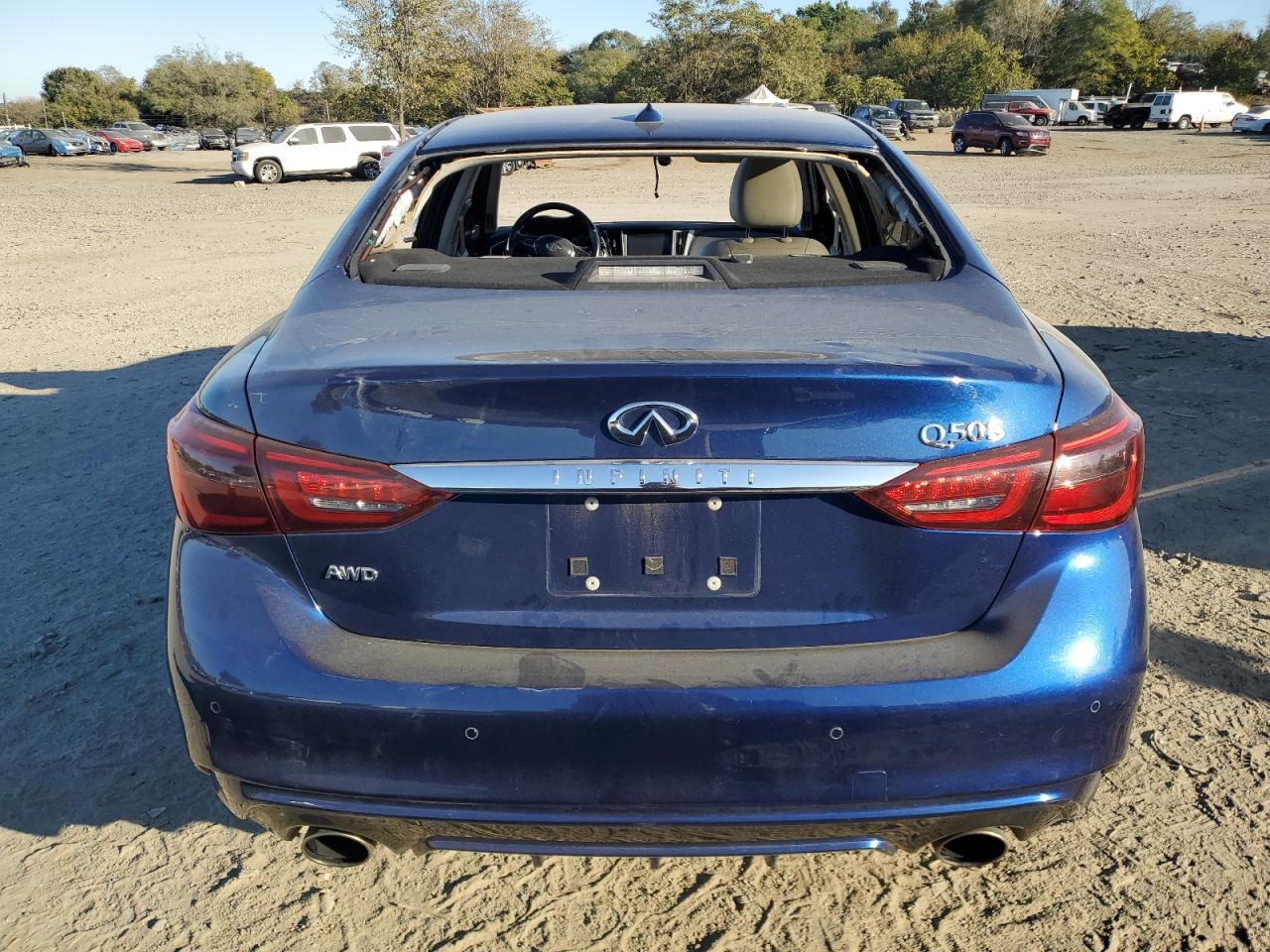 JN1EV7AR0KM592205 2019 Infiniti Q50 Luxe