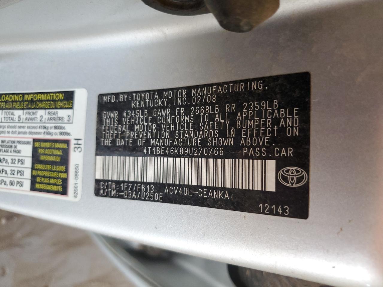 2009 Toyota Camry - Image 12