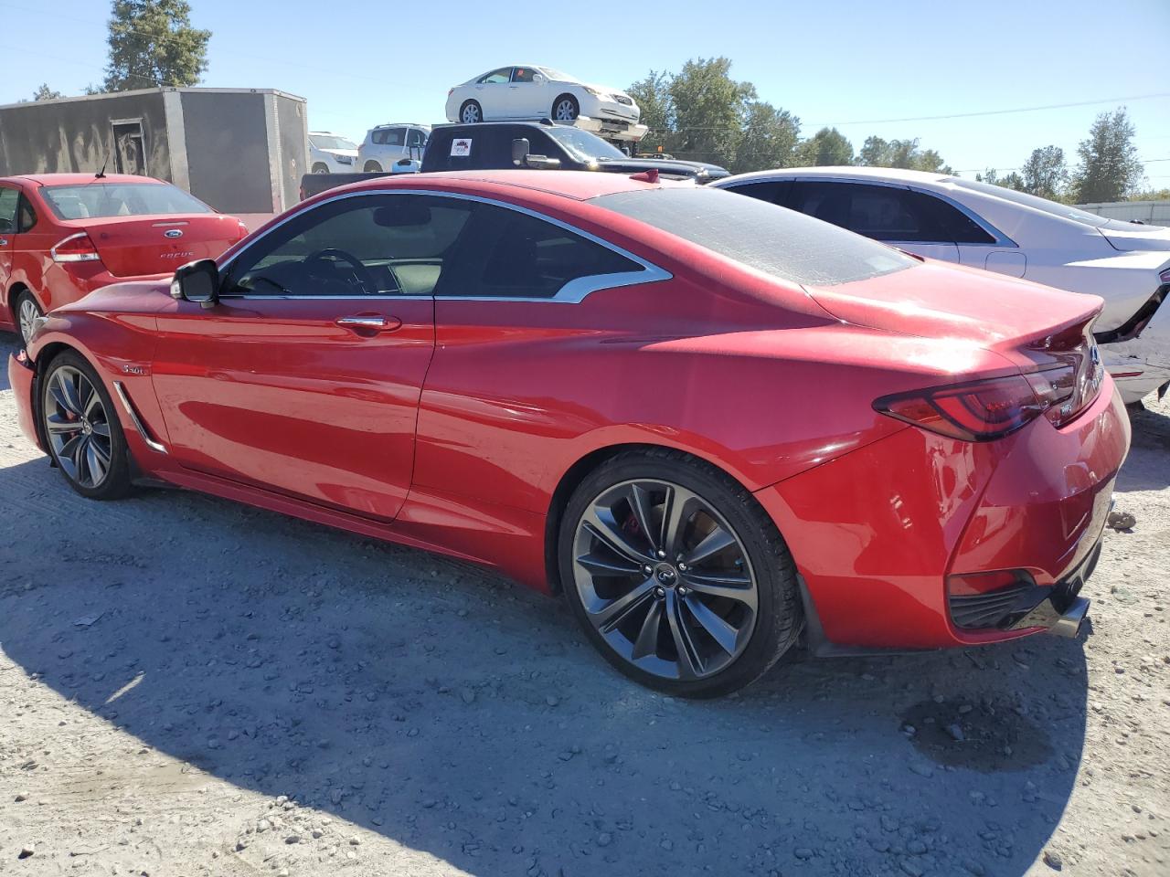 2019 Infiniti Q60 Red Sport 400 VIN: JN1FV7EL5KM440639 Lot: 75843624