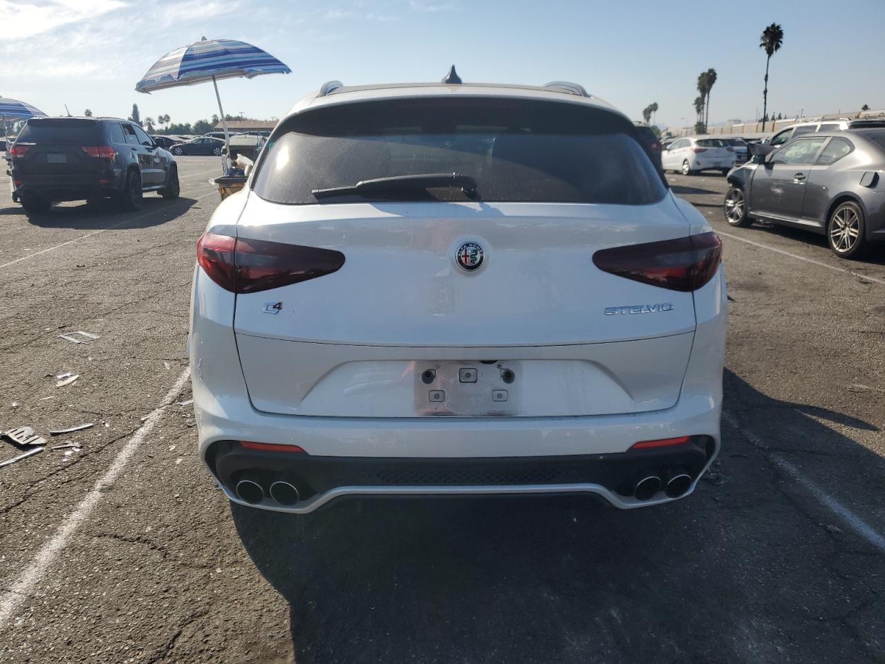 2019 Alfa Romeo Stelvio Quadrifoglio VIN: ZASPAKEV7K7C50283 Lot: 75039084