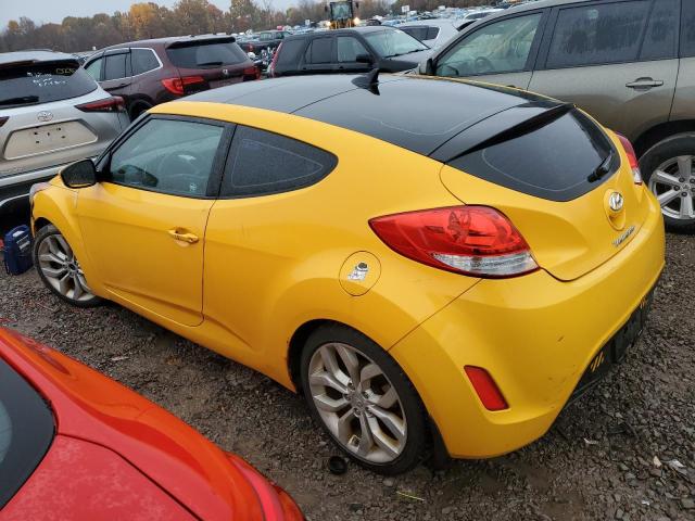  HYUNDAI VELOSTER 2013 Желтый