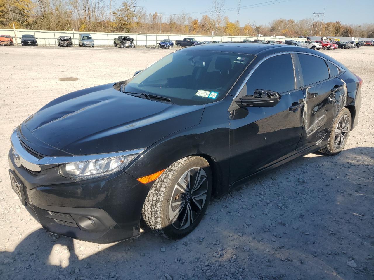 2018 Honda Civic Exl VIN: JHMFC1F78JX020371 Lot: 77186494