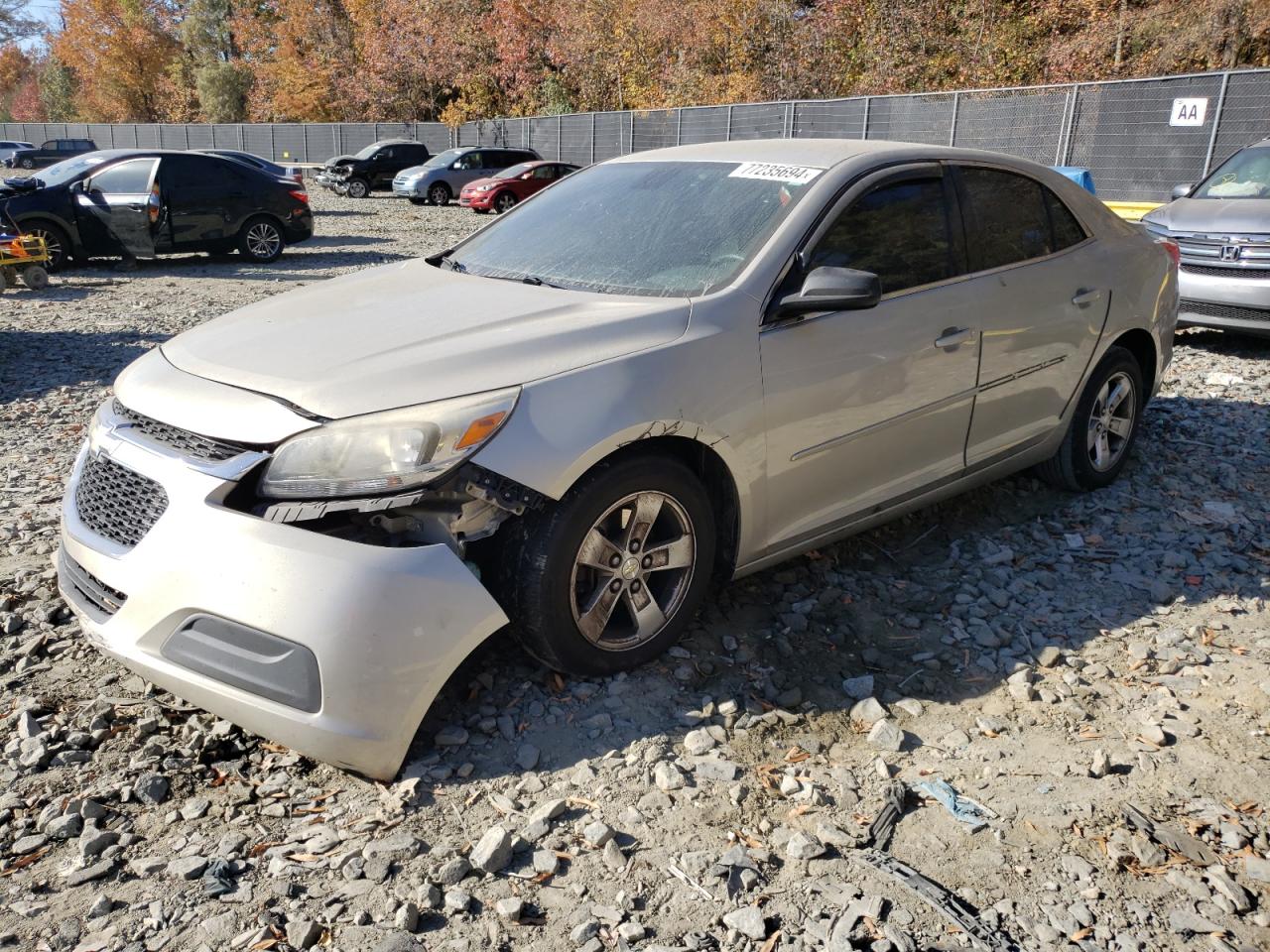 2014 Chevrolet Malibu Ls VIN: 1G11B5SL6EF183548 Lot: 77235694