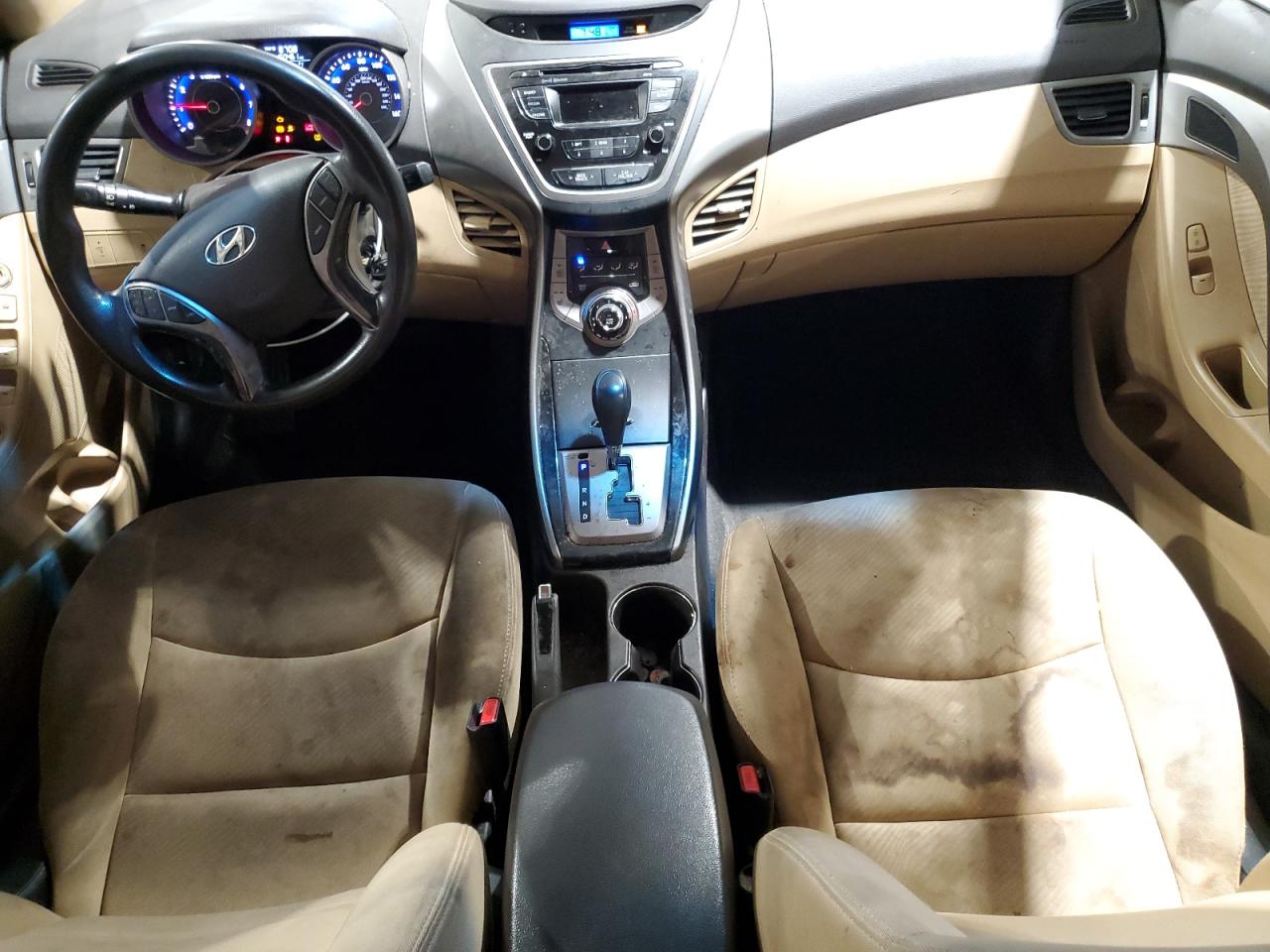 KMHDH4AE6DU656497 2013 Hyundai Elantra Gls