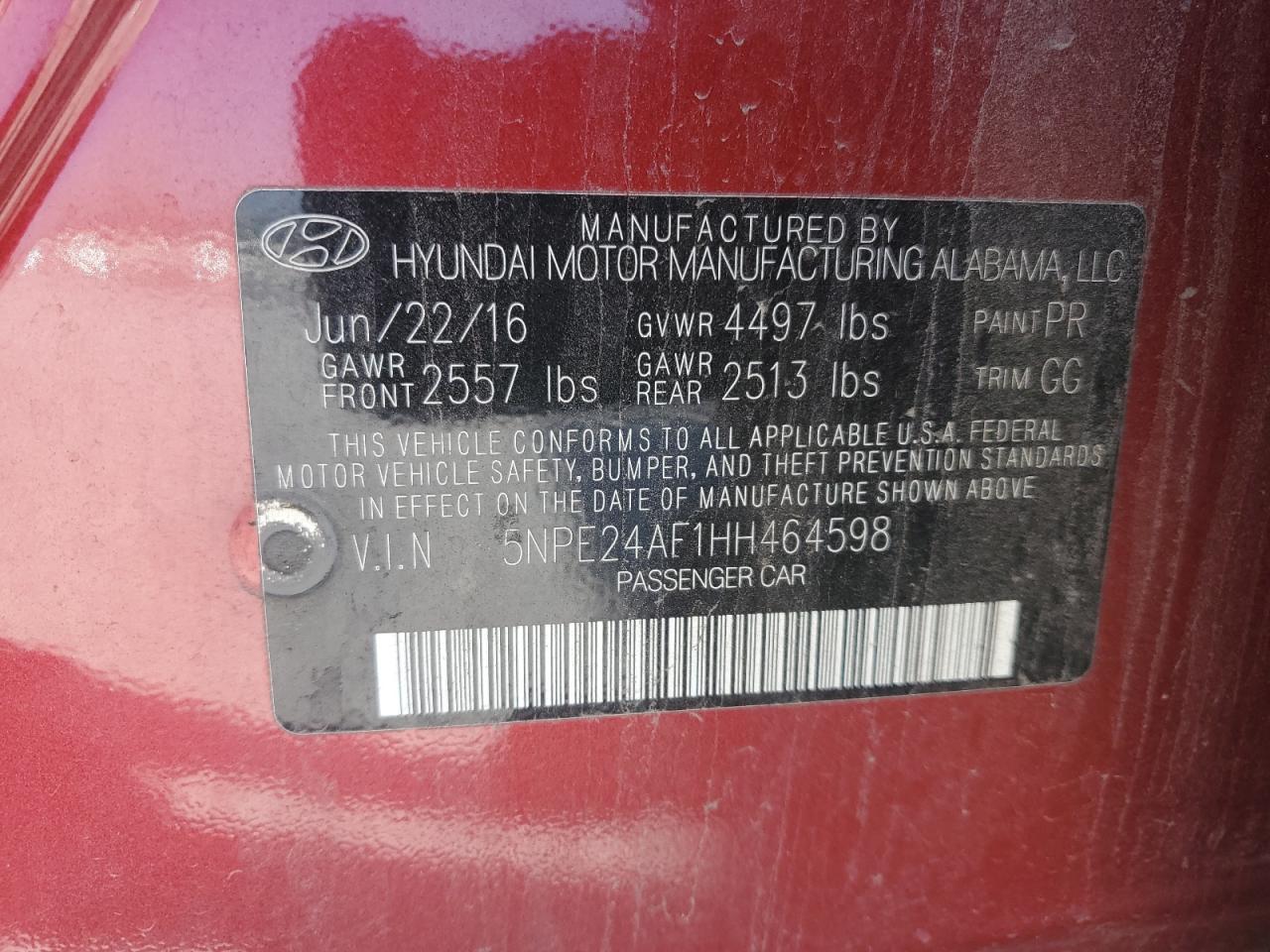 2017 Hyundai Sonata - Image 13